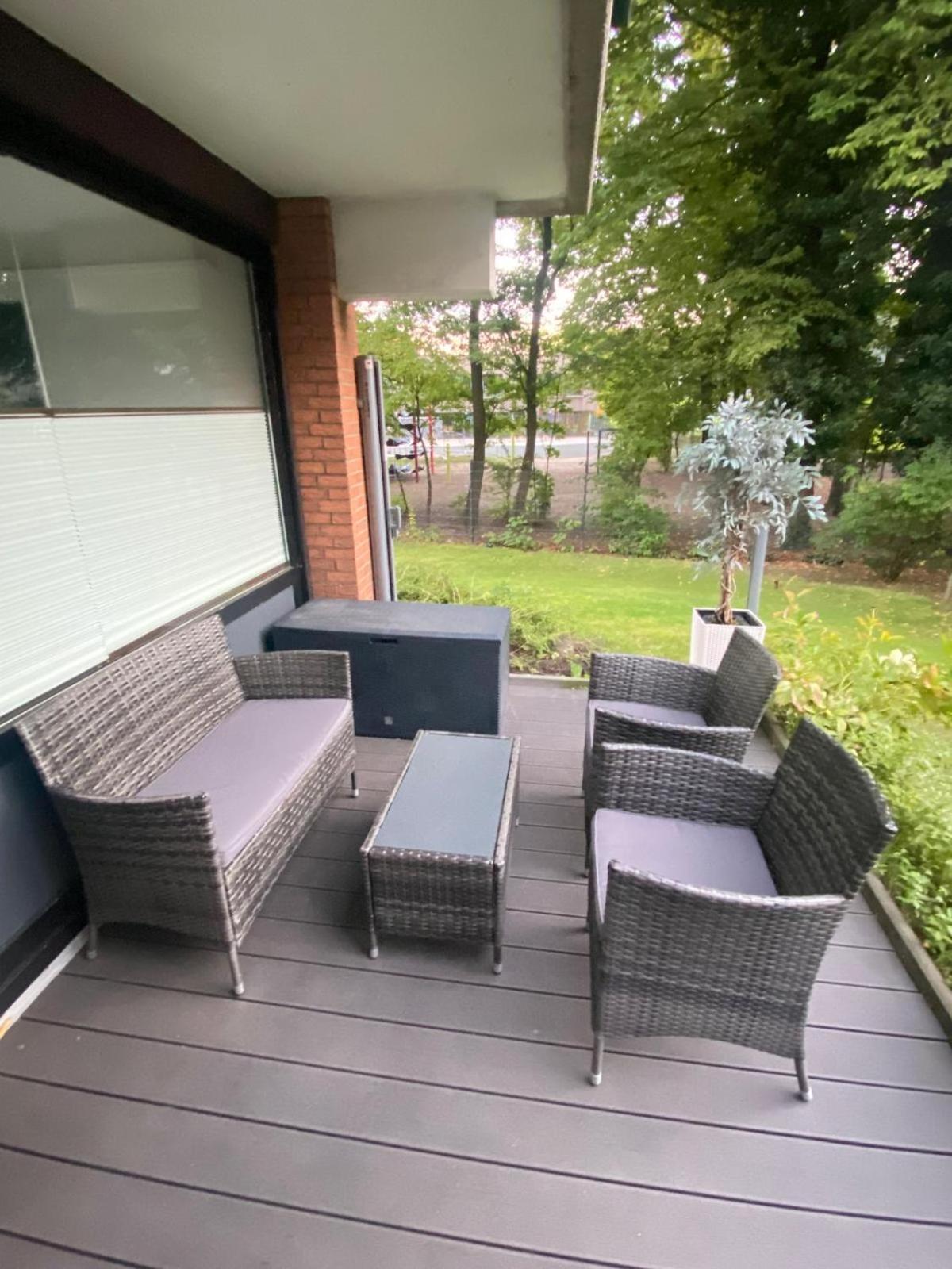 Moderne 2-Zimmer-Wohnung Mit Garten Hannover Esterno foto